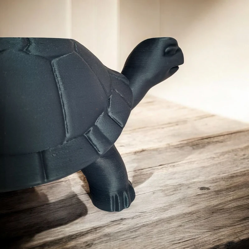 Petit pot de fleurs décoratif en forme de tortue pour intérieur