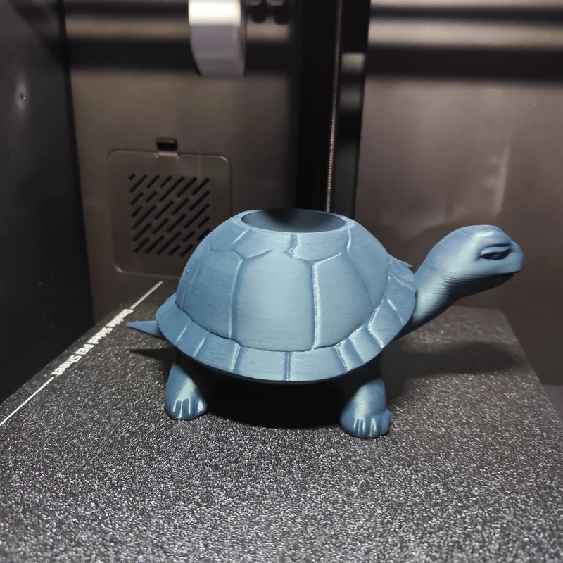 Petit pot de fleurs décoratif en forme de tortue pour intérieur
