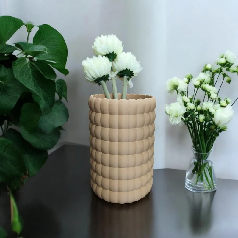 Vase moderne Bubble Bloom avec finition mate