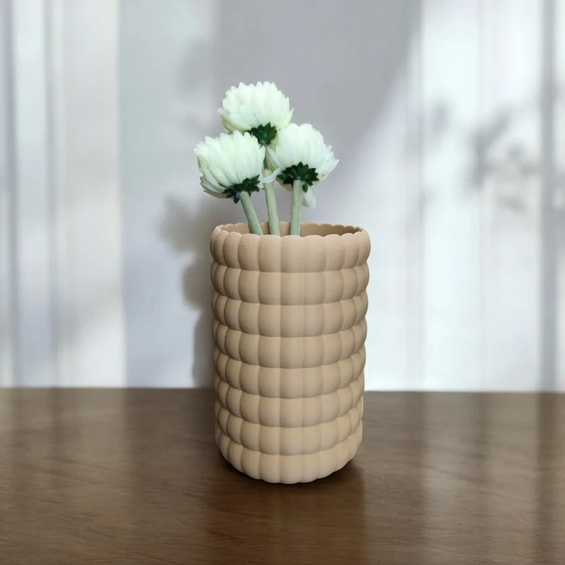 Vase moderne Bubble Bloom avec finition mate