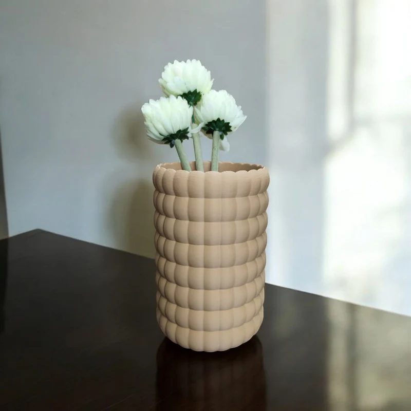 Vase moderne Bubble Bloom avec finition mate