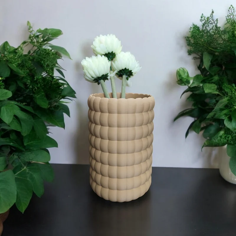 Vase moderne Bubble Bloom avec finition mate