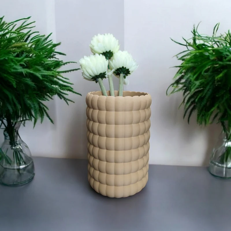 Vase moderne Bubble Bloom avec finition mate
