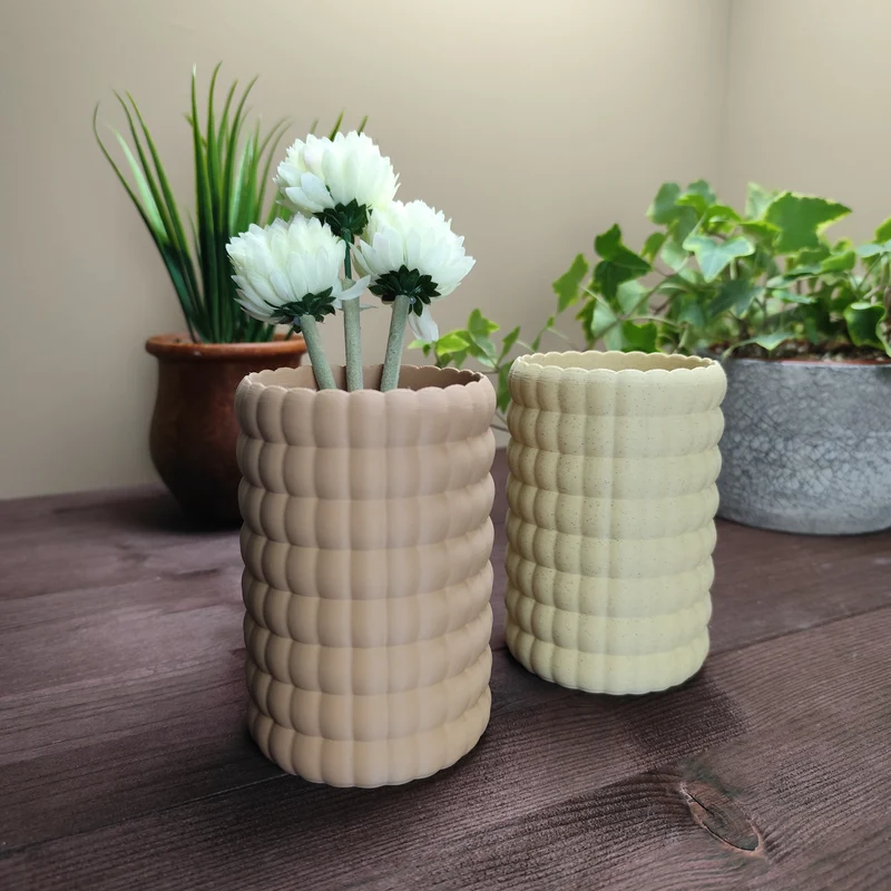 Vase moderne Bubble Bloom avec finition mate