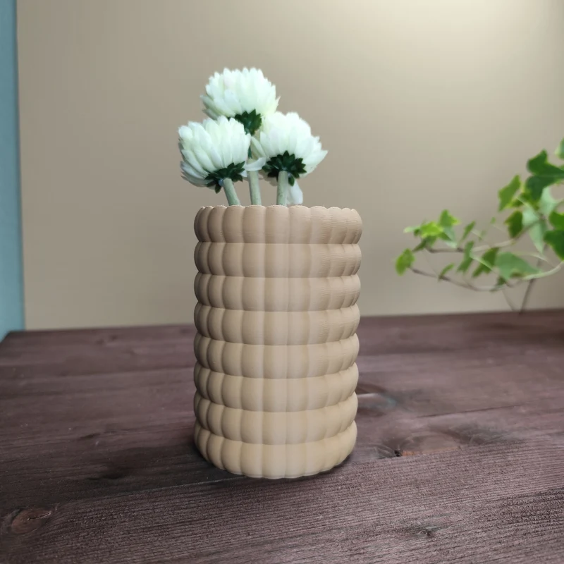 Vase moderne Bubble Bloom avec finition mate