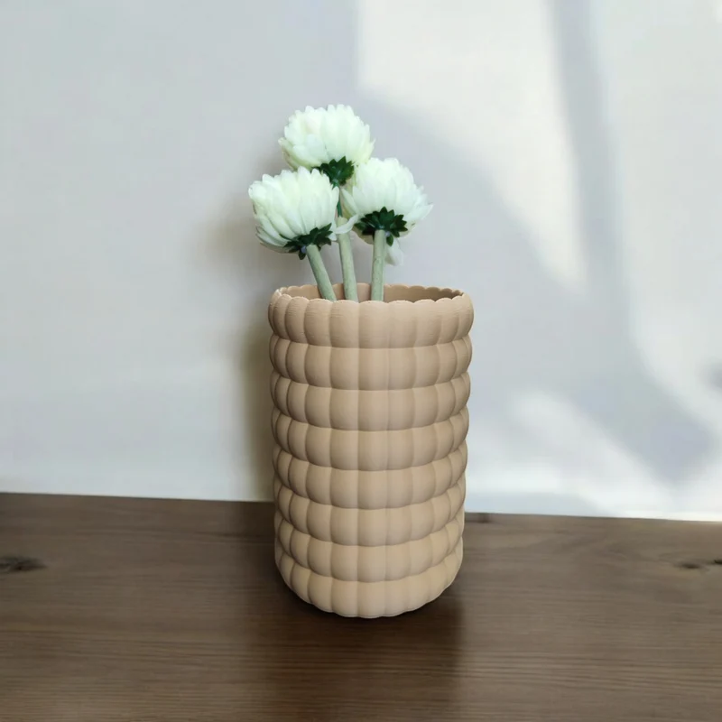 Vase moderne Bubble Bloom avec finition mate
