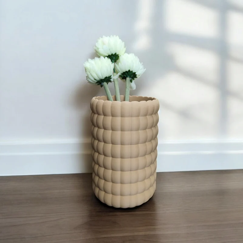 Vase moderne Bubble Bloom avec finition mate