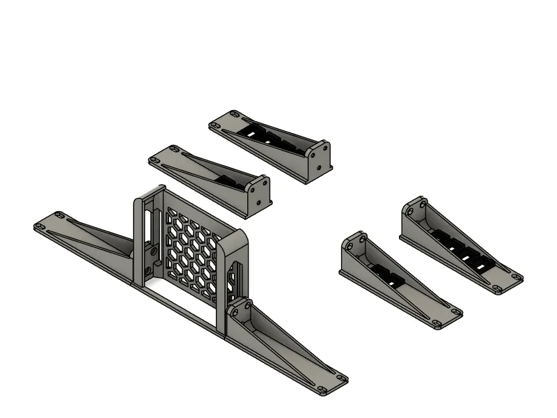 Support rackable 19 pouces pour UniFi UXG-Max et UCG-Ultra