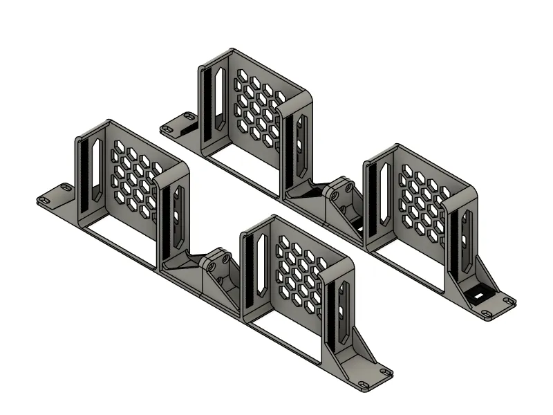 Support de rack 19 pouces pour Intel NUC NUC7I3BNK