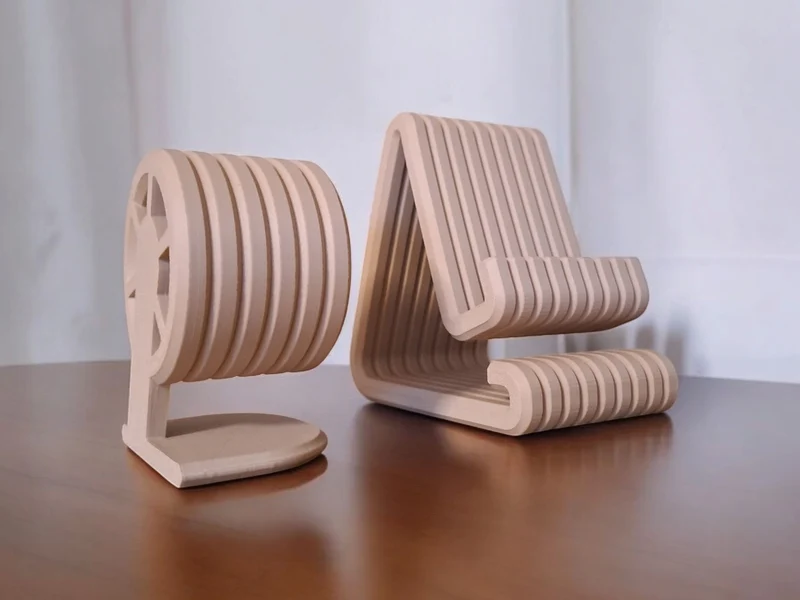 Ensemble avec support pour téléphone et montre connectée
