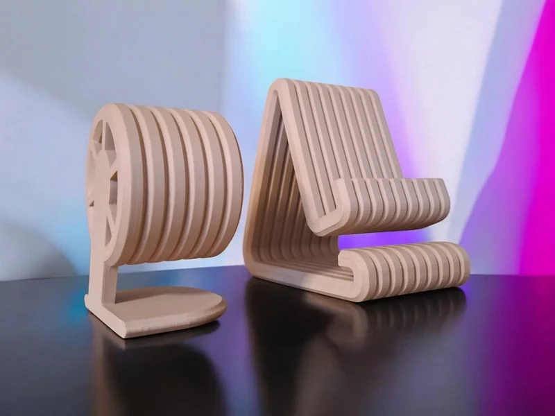 Ensemble avec support pour téléphone et montre connectée