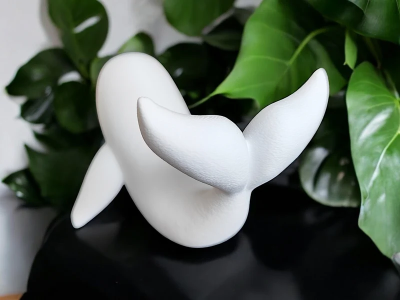 Sculpture de baleine décorative pour la maison et le bureau