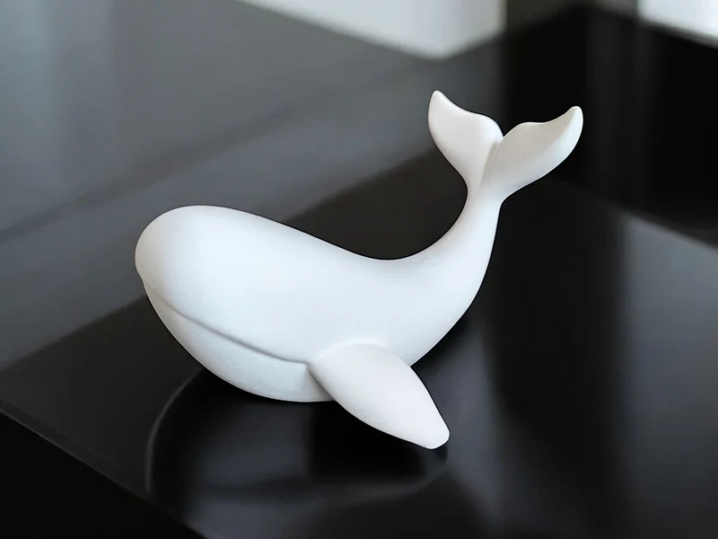 Sculpture de baleine décorative pour la maison et le bureau
