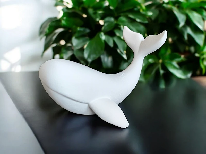 Sculpture de baleine décorative pour la maison et le bureau