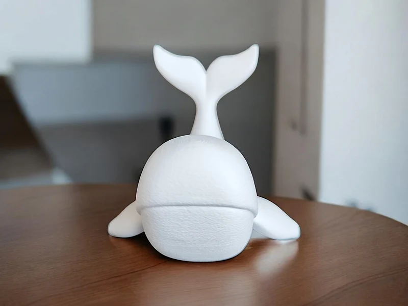 Sculpture de baleine décorative pour la maison et le bureau
