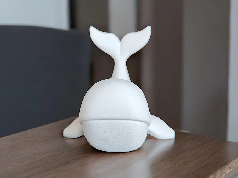 Sculpture de baleine décorative pour la maison et le bureau