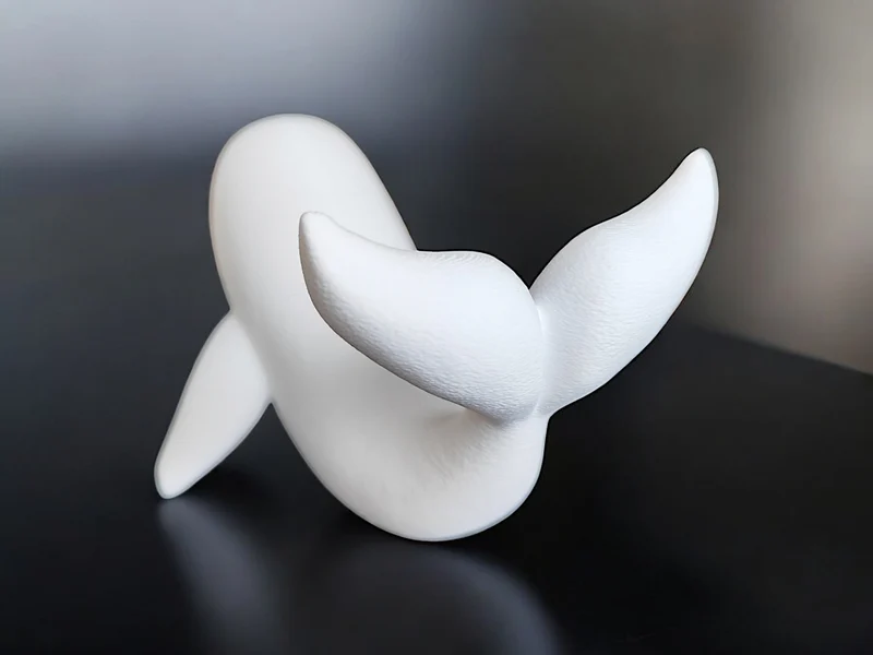 Sculpture de baleine décorative pour la maison et le bureau