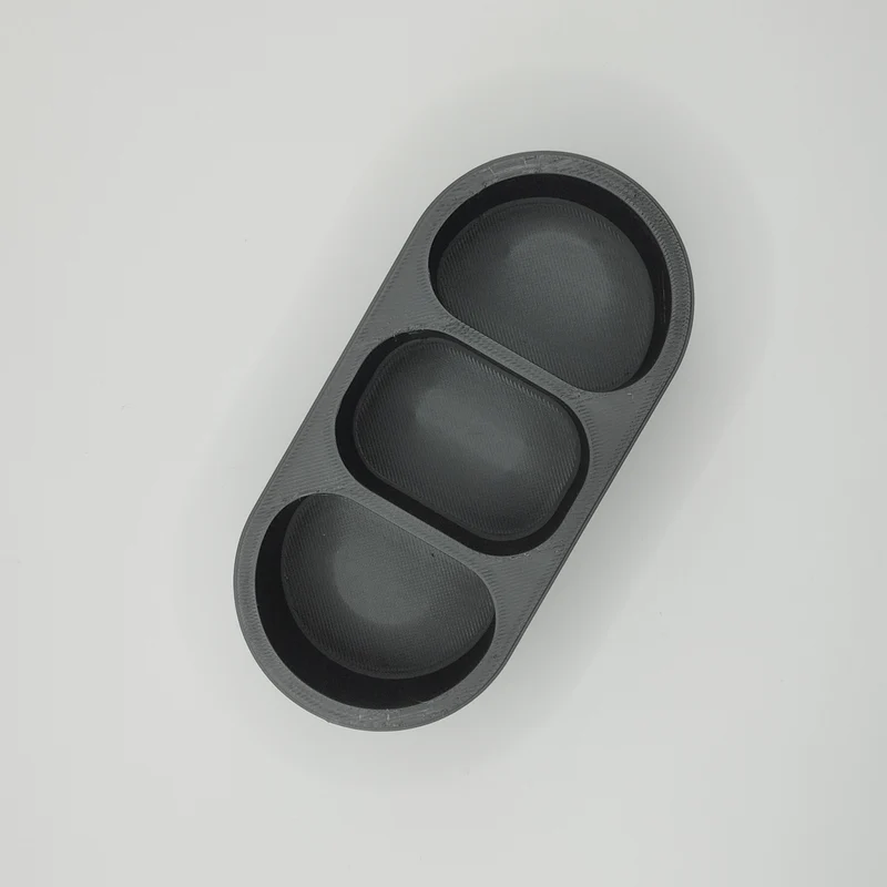 Support rond pour télécommandes et petits objets