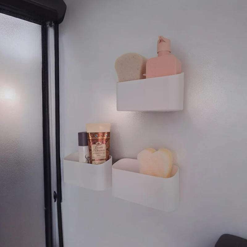 Support mural pratique pour la salle de bain et la cuisine