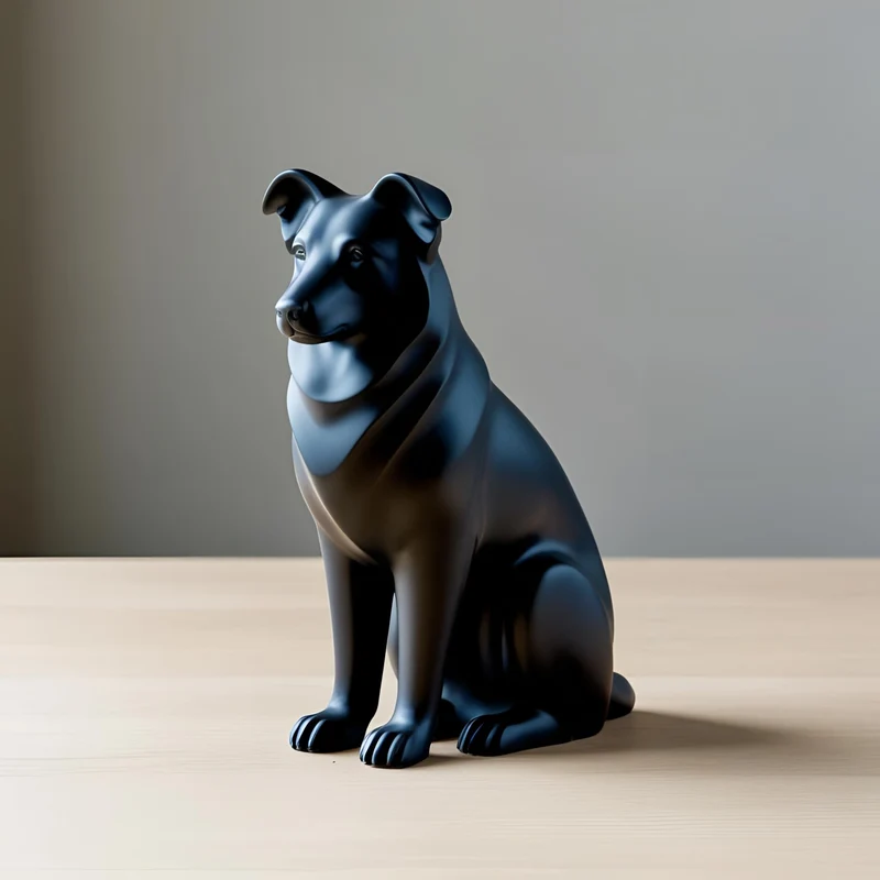 Sculpture décorative de Berger Australien pour la maison