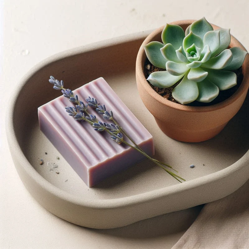 Porte-savon décoratif de style méditerranéen pour la salle de bain
