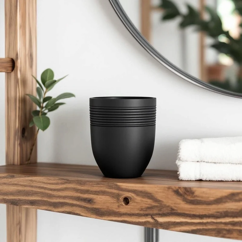 Pot de rangement polyvalent pour la salle de bain et le bureau