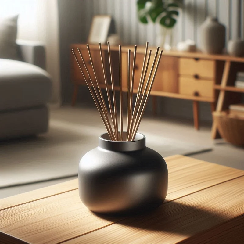 Contenant minimaliste pour le rangement des bâtons d'encens