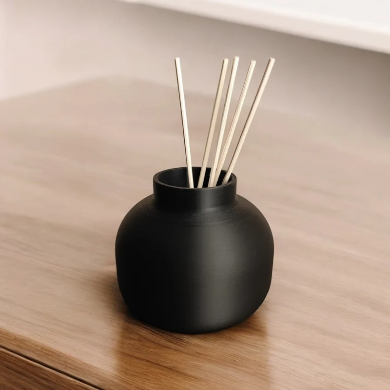 Contenant minimaliste pour le rangement des bâtons d'encens