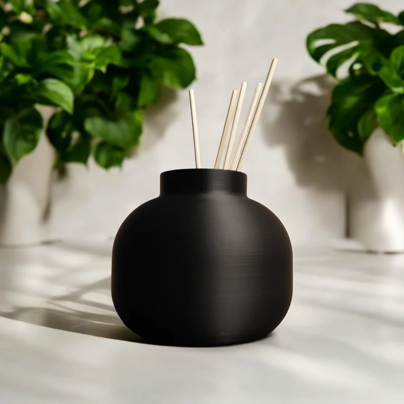 Contenant minimaliste pour le rangement des bâtons d'encens