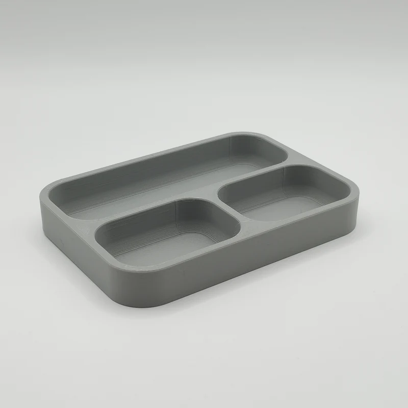 Plateau minimaliste pour clés et pièces