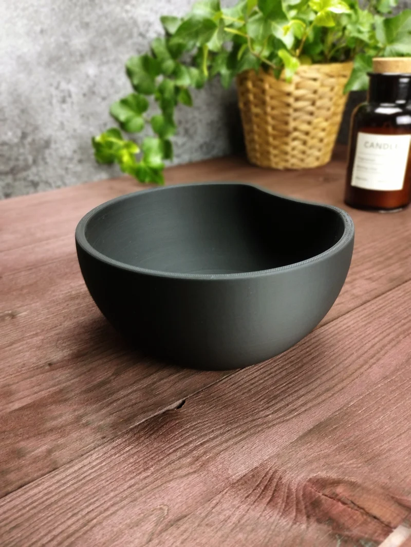 Bol et vide-poches moderne avec design circulaire
