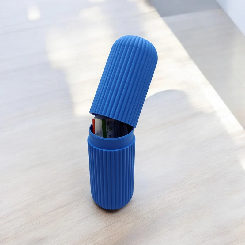Étui de voyage Ribbet pour brosse à dents et dentifrice