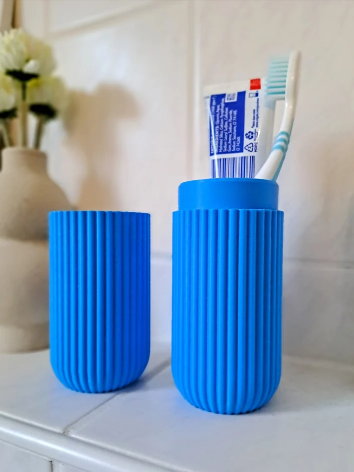 Étui de voyage Ribbet pour brosse à dents et dentifrice