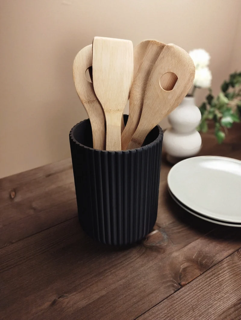 Support à ustensiles de cuisine et couverts Ribbet