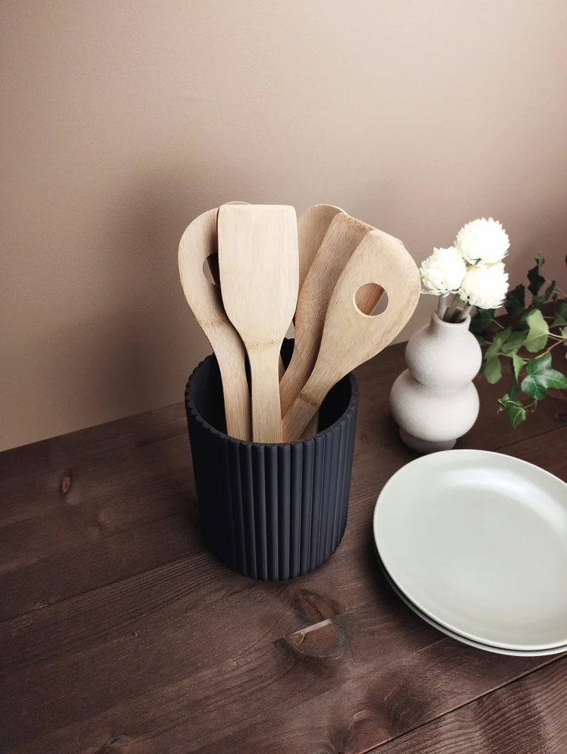 Support à ustensiles de cuisine et couverts Ribbet