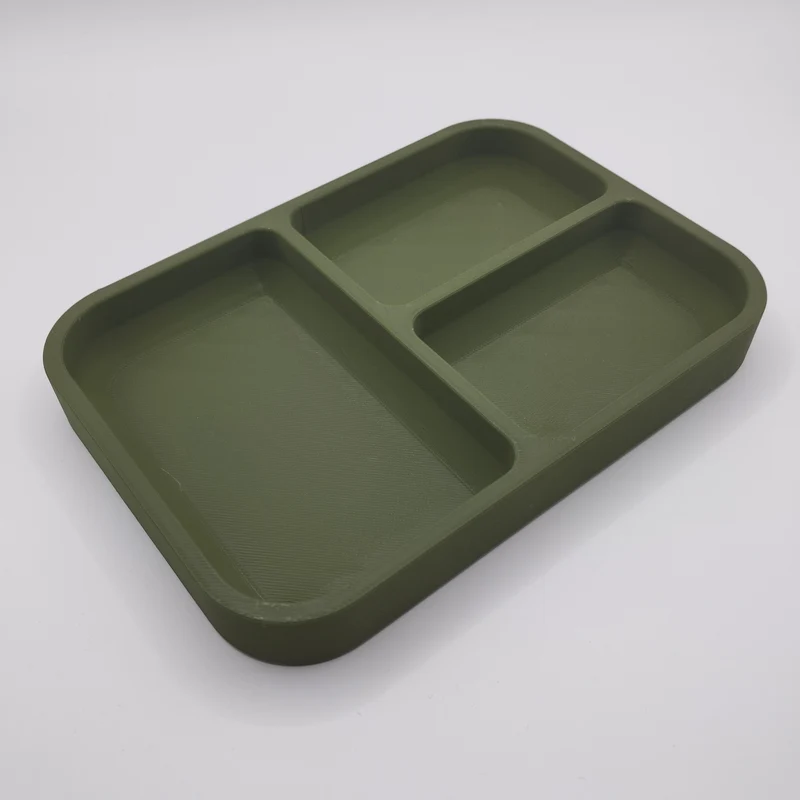 Plateau moderne pour clés et pièces Army Boy