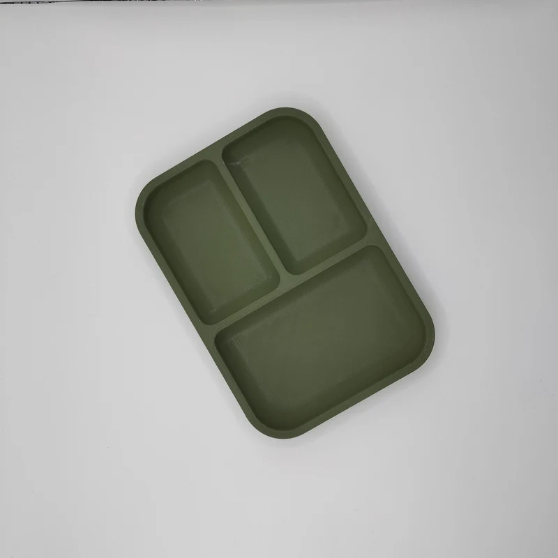 Plateau moderne pour clés et pièces Army Boy