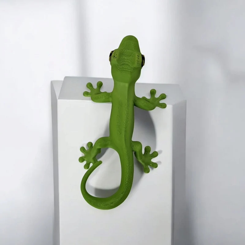 Petite figurine décorative de gecko du désert pour la maison