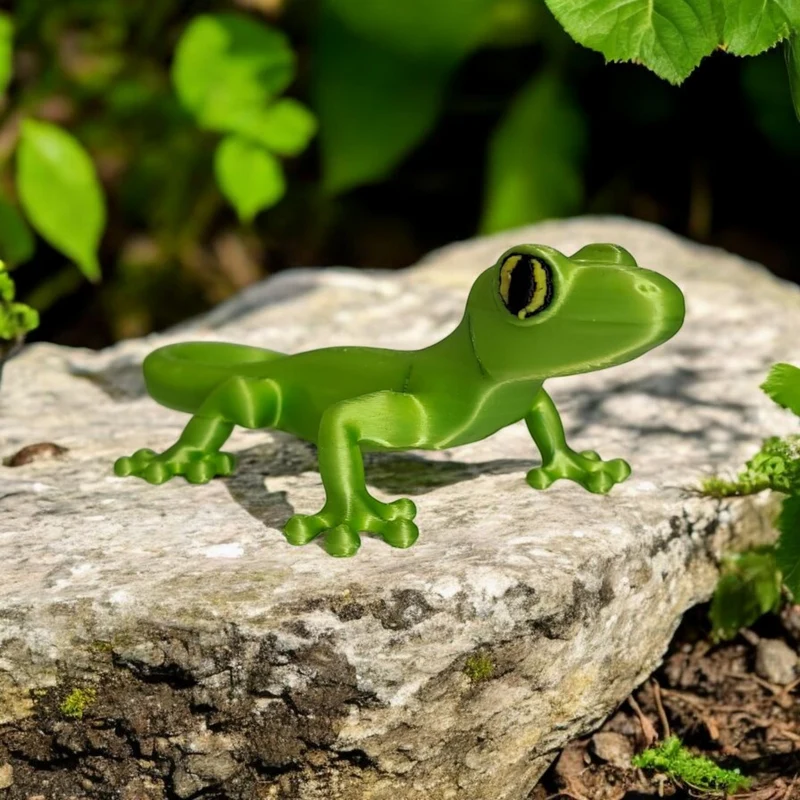 Petite figurine décorative de gecko du désert pour la maison