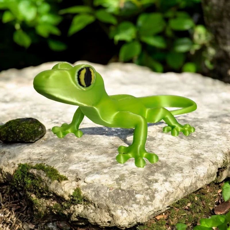 Petite figurine décorative de gecko du désert pour la maison