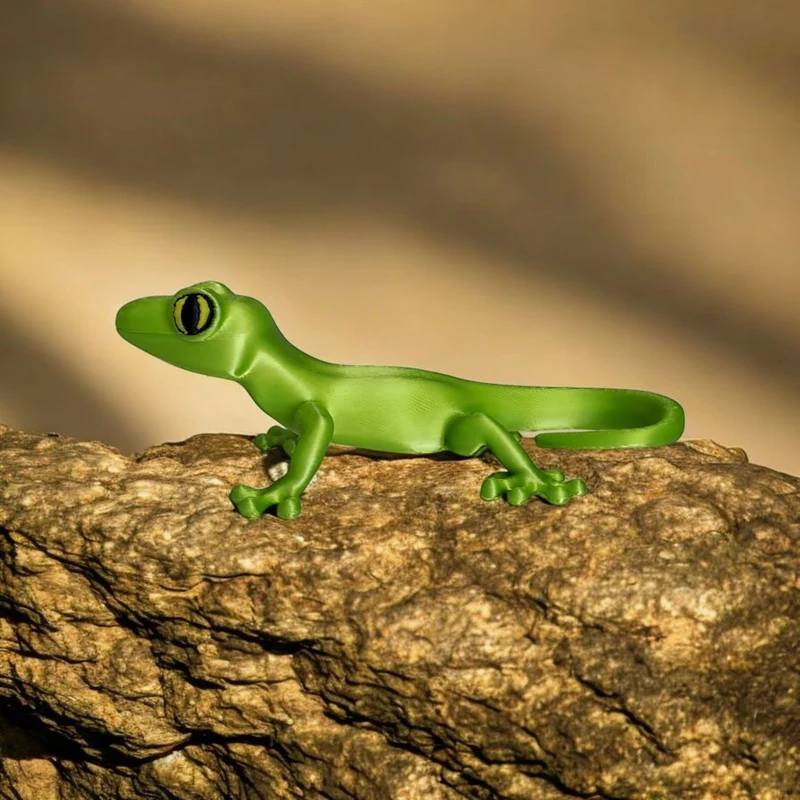 Petite figurine décorative de gecko du désert pour la maison