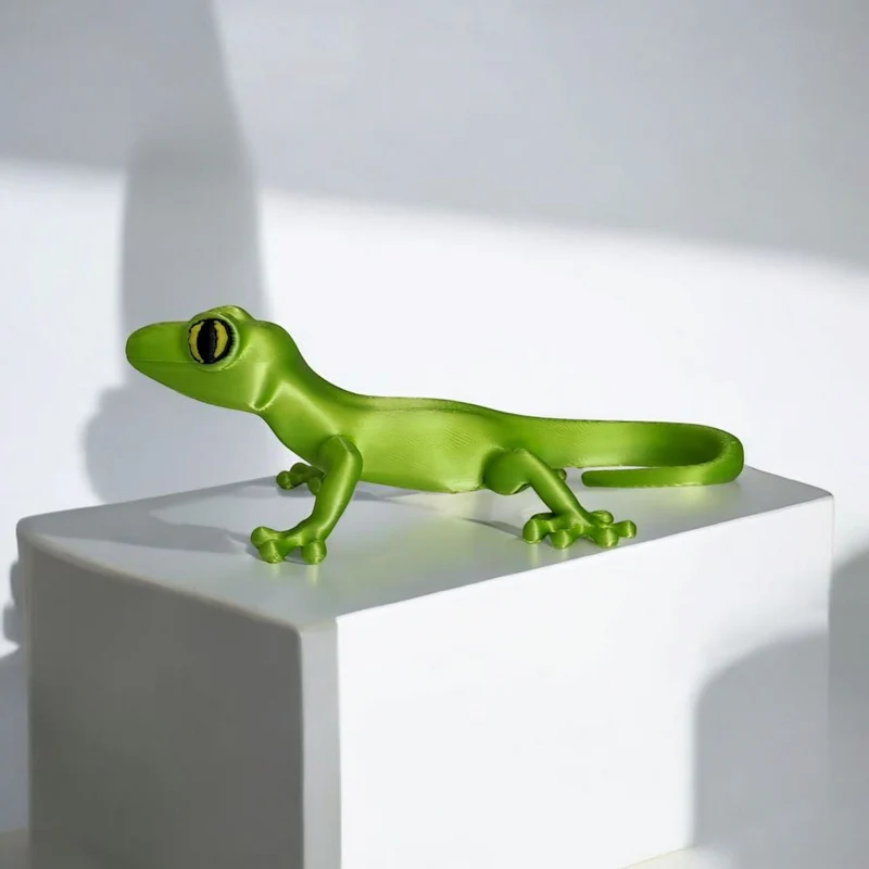 Petite figurine décorative de gecko du désert pour la maison