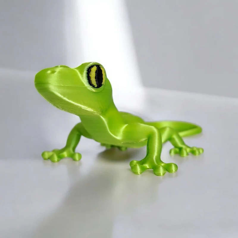 Petite figurine décorative de gecko du désert pour la maison