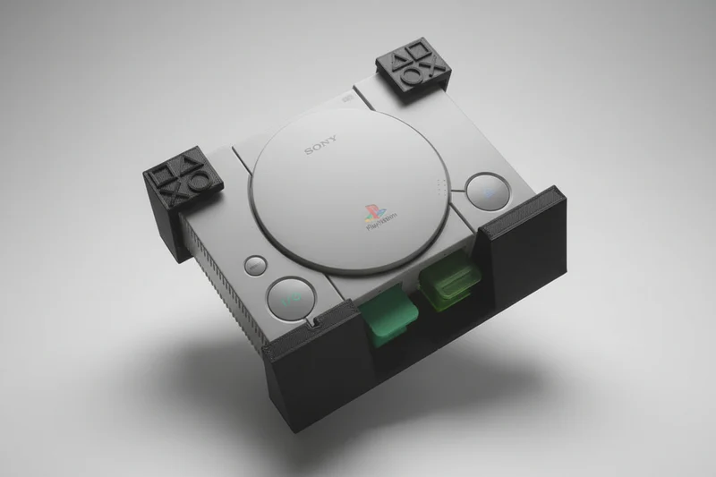 Support mural pour Sony Playstation 1 classique