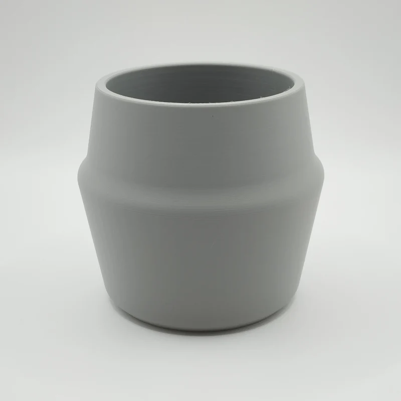 Pot de fleurs moderne à double cône pour plantes