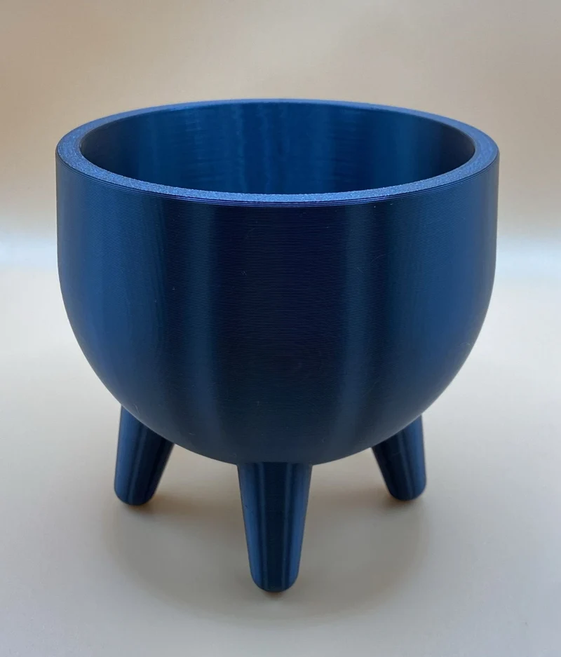 Cache-pot Rétro Mid-Century avec Pieds