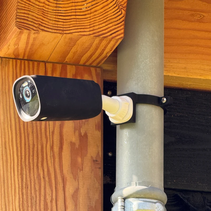 Support EUFY CAM 2 & 3 pour tuyau de descente de 100 mm