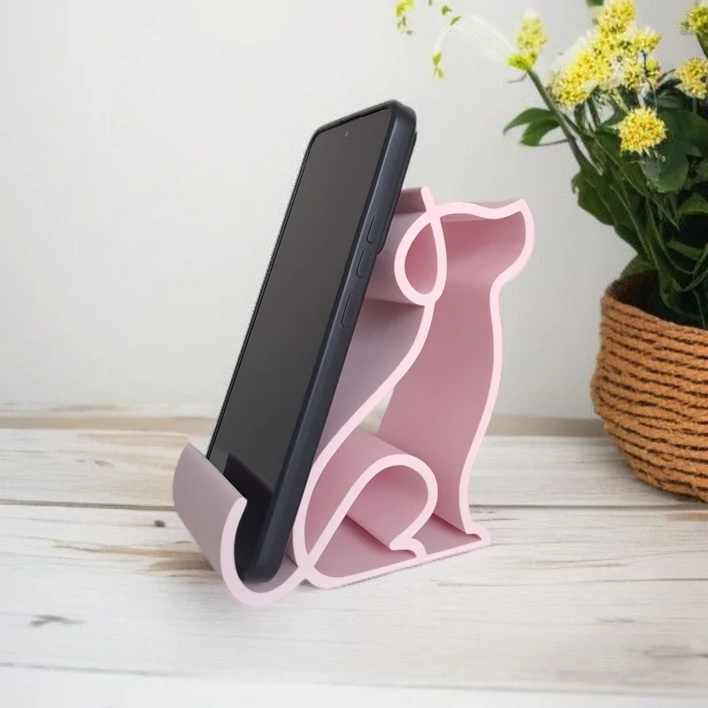 Support pratique pour smartphone en forme de chien