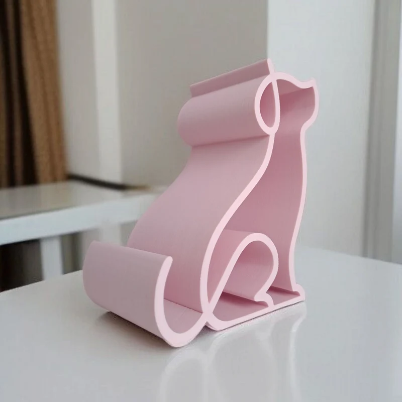 Support pratique pour smartphone en forme de chien