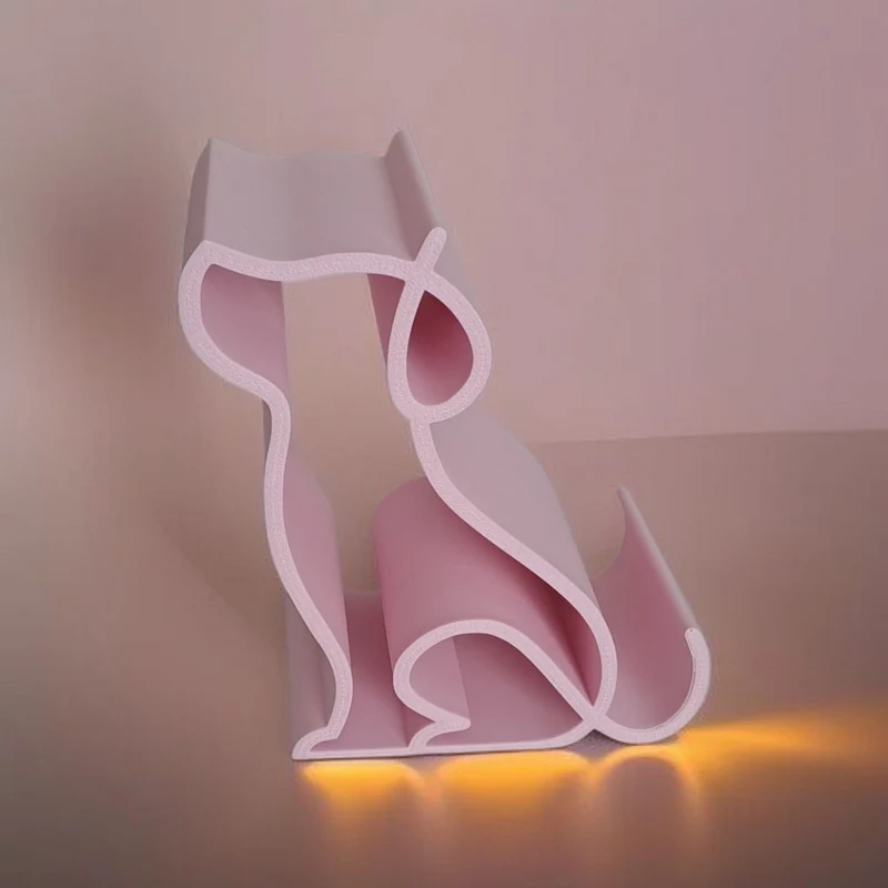 Support pratique pour smartphone en forme de chien